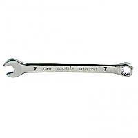 Ключ комбінований 7 мм, CrV,полірований хром, MTX 151519