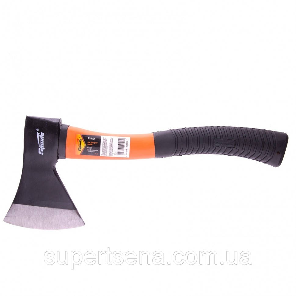 Сокира 800 г, фібергласове топорище, SPARTA 21639