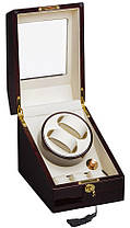 Шкатулка для підзаводу годинників, тайммувер для 2-х годинників Rothenschild 024EW-F-5, фото 3