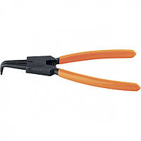 Знімач для зовнішніх стопорних кілець, вигнуті губки (розтискання), 150 мм, SPARTA 183205