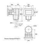 Скімер Flexinox Standard 87192011, під бетон, фото 2