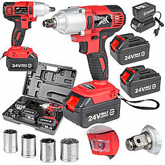 Гайковерт акумуляторний ударний 280 Нм MAX MXIWCD24V