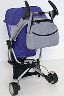 Універсальна сумка для мами коляски bambino Рожева Польща, фото 4