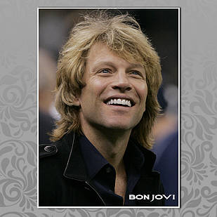 Плакат А3 Рок Bon Jovi 011