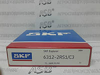 Підшипник SKF 6312-2RS1/C3, 70-180312, 6312-2RS/C3