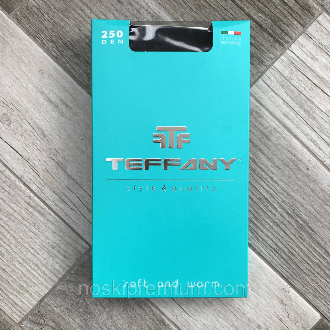 Колготки жіночі бавовна Teffany Cotton 250 Den, арт. 777, 4 розмір, чорні, 777-4