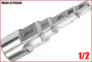 Ключ для монтажу кранів американок з квадратом 1/2 Yato YT-03317