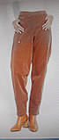 Брюки підкови жіночі вельветові мокко розміру 64 66 Bonprix, фото 5