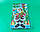 Паперовий Подарунковий Пакет Новорічний вертикальний 30х47х12-025 (12 шт), фото 2