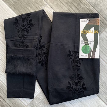 KENALIN 2008-1 лосини поліестер на хутрі (M-L, XL-4XL)