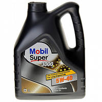 Моторне мастило Mobil Super 3000 X1 5W-40 4 л.