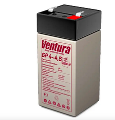 Акумуляторна батарея 4В 4,5 А/год Ventura GP 4-4,5