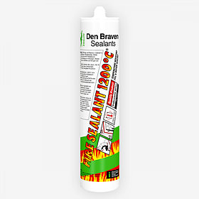 Гарячий герметик (Чорний) Den Braven Fire Sealant 1200°C (300 мл)