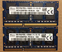 Для ноутбука 16GB 2x8GB DDR3L 1600MHz Hynix PC3L 12800S 2Rx8 RAM Оперативна пам'ять