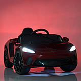Дитячий електромобіль McLaren ( 2 мотори по 45W, 1 акум 12V7Ah, EVA) Bambi M 4638EBLR-1 Білий, фото 3