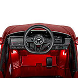 Дитячий електромобіль McLaren (2 мотори по 45W, 1 акум 12V7Ah, EVA) Bambi M 4638EBLRS-3 Червоний, фото 6