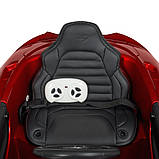 Дитячий електромобіль McLaren (2 мотори по 45W, 1 акум 12V7Ah, EVA) Bambi M 4638EBLRS-3 Червоний, фото 7