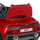 Дитячий електромобіль McLaren (2 мотори по 45W, 1 акум 12V7Ah, EVA) Bambi M 4638EBLRS-3 Червоний, фото 9