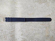 Ремінець Нато NATO нейлон 20 мм СИНІЙ, фото 2