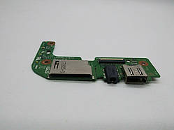 Плата Asus X555Q кардридерюсб CardreaderAudioUSB