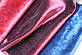 Тканина для штор оксамитовий колір бордовий із блиском у вітальню, у спальню, фото 4