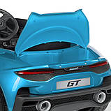 Дитячий електромобіль McLaren (2 мотори по 45W, 1 акум 12V7Ah, EVA) Bambi M 4638EBLRS-4 Синій, фото 7