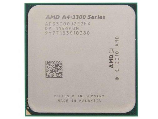 Процесор AMD A4-3300 2.4 GHz 65W, FM1, термопаста GD900