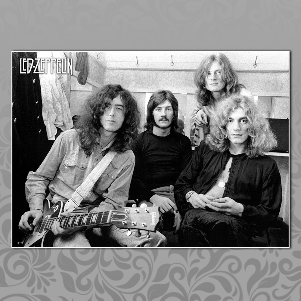 Плакат А3 Рок Led Zeppelin 011