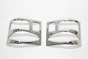 Хром накладки на стопи (Carmos) VW T-4 1990-2003