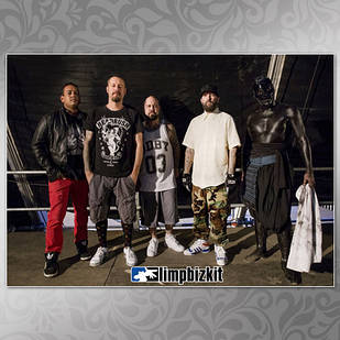 Плакат А3 Рок Limp Bizkit 03