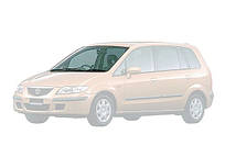 Лобове скло Mazda Premacy I (1999-2005) /Мазда Премаси I