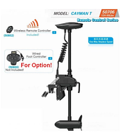 Электромотор Лодочный Haswing Cayman T 55Lbs Черный 12В