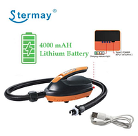 Насос Для Sup Досок Stermay Ht-781A С Литиевым Аккумулятором 4000Mah 70L/Min 16 Psi