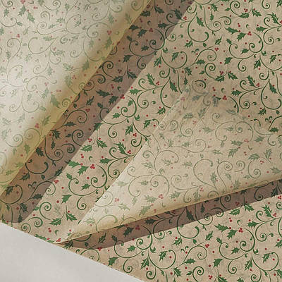 Папір тиш'ю новорічний, 1 аркуш