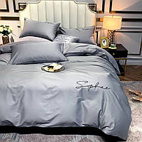 Комплект сатинової постільної білизни Полуторного розміру високої якості