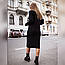 Жіноче теплу сукню міді розміри 42/44, 46/48, три кольори UK0248, фото 6