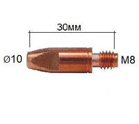 140.0442 Наконечник E-Cu - M8 D 1.2/10/30 для полуавтомата