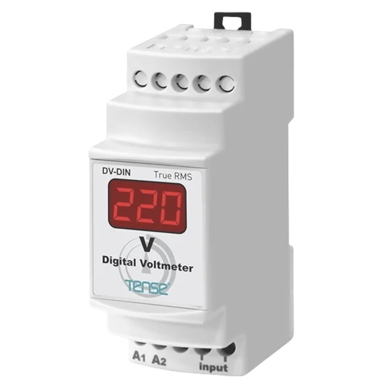 Вольтметр особливо точний True RMS на DIN рейку