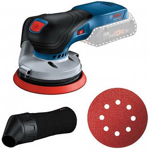 Акумуляторна ексцентрикова шліфувальна машина Bosch GEX 18V-125 Professional (0601372201)