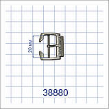 Пряжка 38882 черный никель 30мм, фото 8