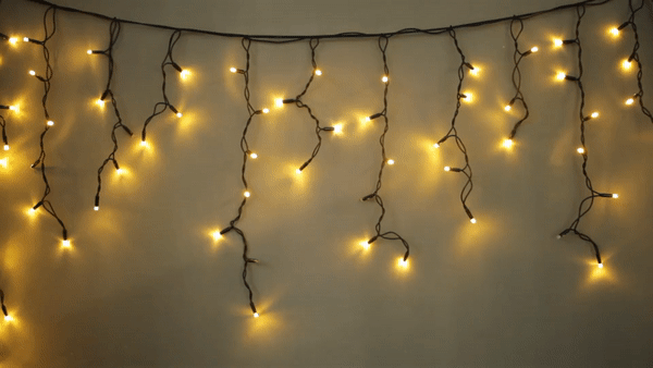 Вулична Гірлянда Бахрома 5х0,7 м. мерехтіння 120Led IP44