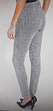 Брюки сірого кольору в клітинку розміру плюс Bonprix, фото 3