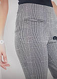 Брюки сірого кольору в клітинку розміру плюс Bonprix, фото 6