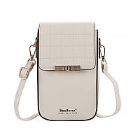 Женский кошелек Baellerry N8612 Beige модная сумка на одно плечо для девушек (SKU_7443-26964)