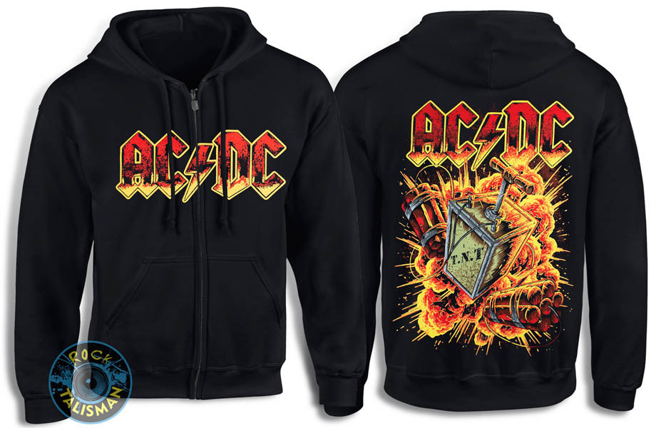 Толстовка на змійці AC/DC Explosion
