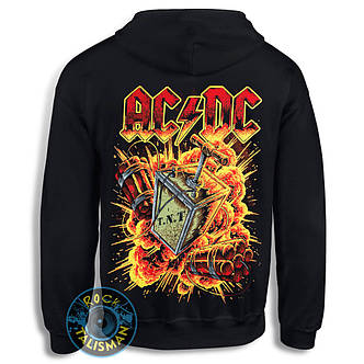 Толстовка на змійці AC/DC Explosion, фото 3