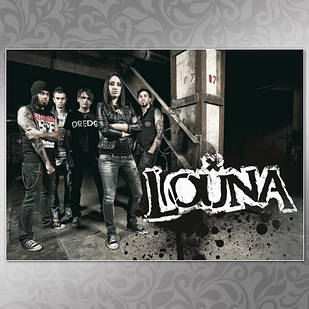 Плакат А3 Рок Louna 003
