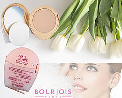 Компактна вирівнювальна пудра для обличчя Bourjois Zeste de Soie, Буржуа Зест де сю (без коробки)