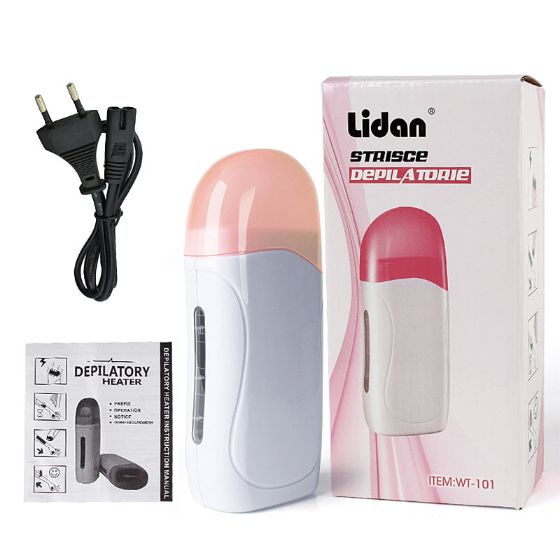 Воскоплав для депиляции Lidan WT-101 Pink кассетный в домашних условиях мощность 40 W (SKU_7378-28682) - фото 5 - id-p1504698813