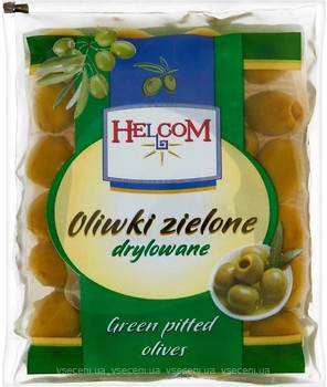 Оливки зелені без кісточки Helcom 195/70 г